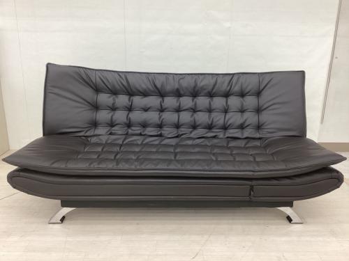 ニトリ ソファーベッド ダークブラウン N-SHIELD ROCK