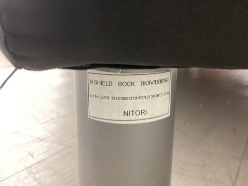 ニトリ ソファーベッド ダークブラウン N-SHIELD ROCK