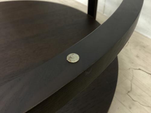 Armonia (アルモニア) ローテーブル 638E ダークオーク オクト