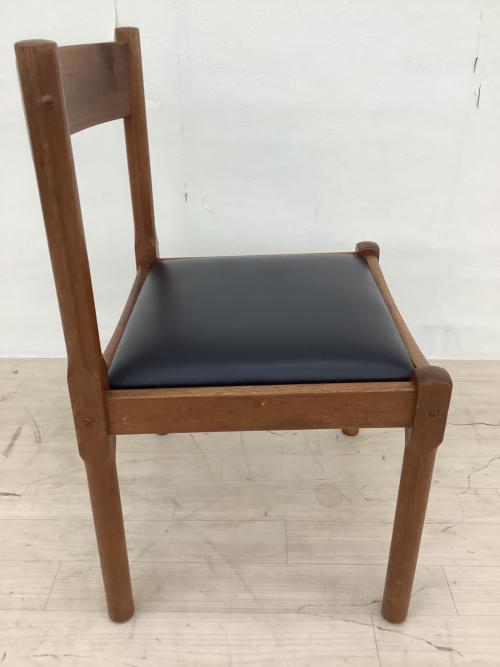 Hi-Land (ハイランド) ダイニングチェアー デンマーク製 ブラウン×ブラック