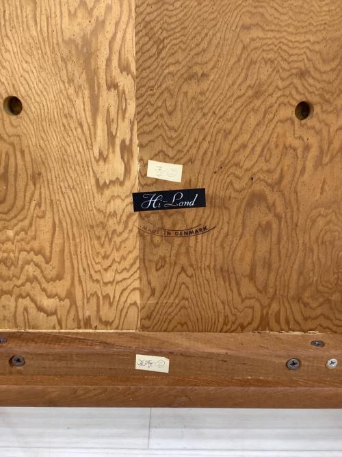 Hi-Land (ハイランド) ダイニングチェアー デンマーク製 ブラウン×ブラック