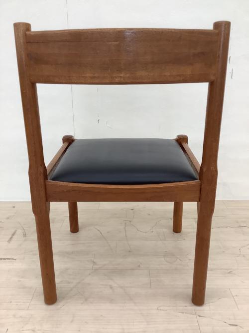 Hi-Land (ハイランド) ダイニングチェアー デンマーク製 ブラウン×ブラック