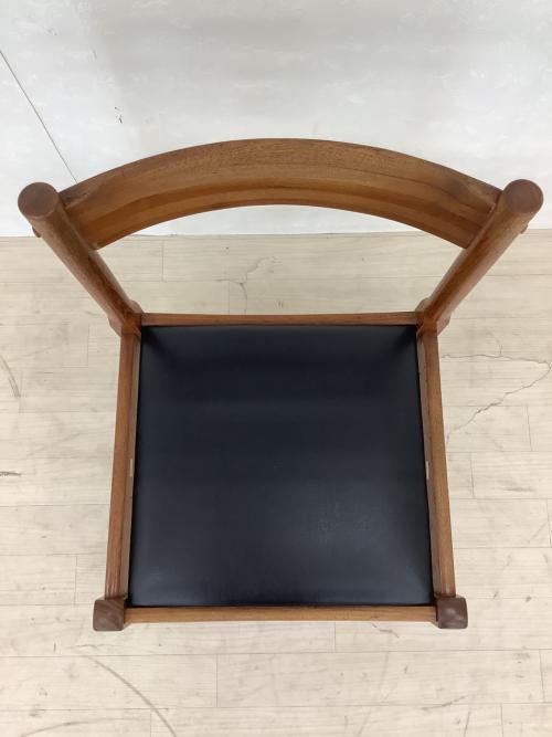 Hi-Land (ハイランド) ダイニングチェアー デンマーク製 ブラウン×ブラック