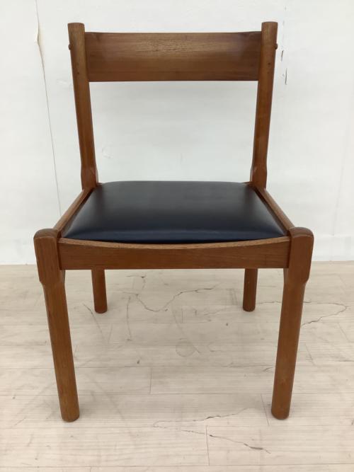 Hi-Land (ハイランド) ダイニングチェアー デンマーク製 ブラウン×ブラック