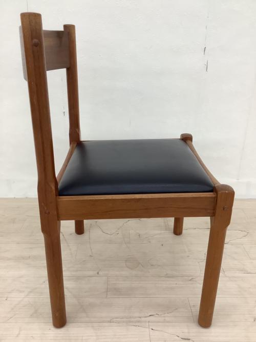 Hi-Land (ハイランド) ダイニングチェアー デンマーク製 ブラウン×ブラック