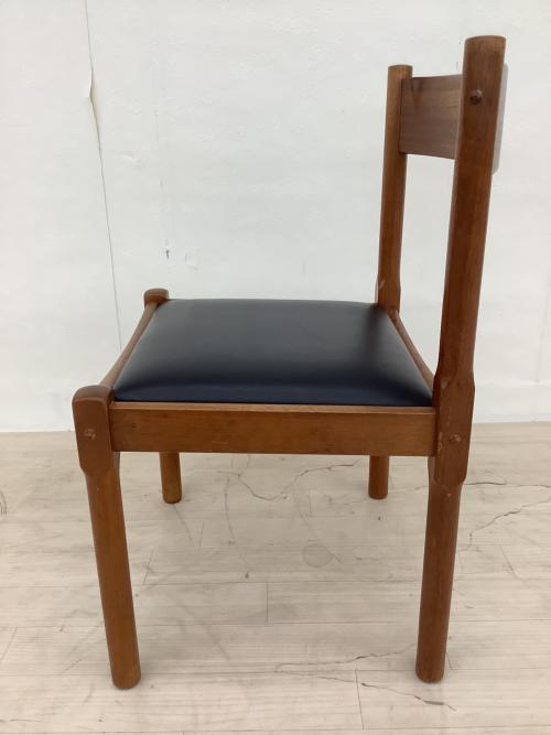 Hi-Land (ハイランド) ダイニングチェアー デンマーク製 ブラウン×ブラック