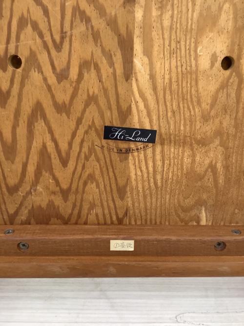 Hi-Land (ハイランド) ダイニングチェアー デンマーク製 ブラウン×ブラック