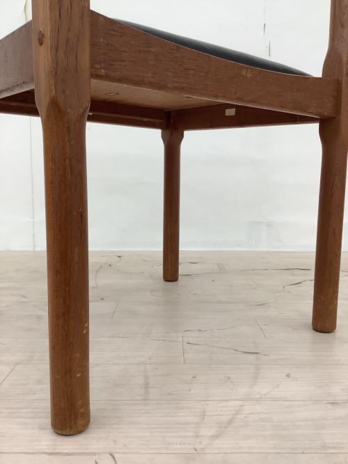 Hi-Land (ハイランド) ダイニングチェアー デンマーク製 ブラウン×ブラック