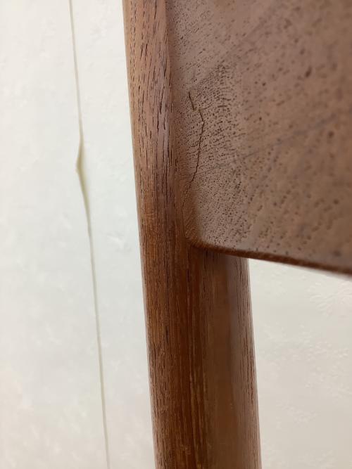 Hi-Land (ハイランド) ダイニングチェアー デンマーク製 ブラウン×ブラック