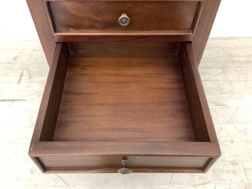 PasarRaya ドレッサーデスク80＆サイドチェスト3Dセット dk-028-kk360 ブラウン ARNO