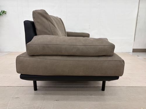 aosta (アオスタ) 3人掛けソファー チャコールグレー