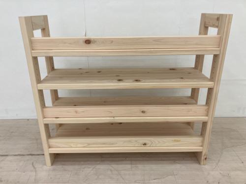 dinos (ディノス) 本棚 国産檜頑丈本棚オープン幅100高89