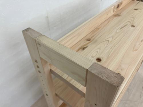 dinos (ディノス) 本棚 国産檜頑丈本棚オープン幅100高89