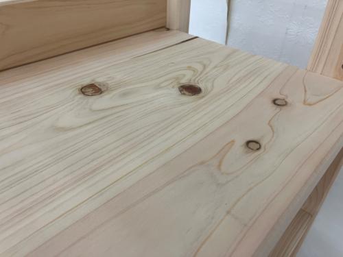 dinos (ディノス) 本棚 国産檜頑丈本棚オープン幅100高89