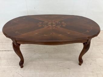 dinos (ディノス) ローテーブル イタリアオーバルテーブル１００ ダークブラウン