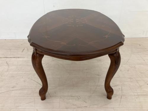 dinos (ディノス) ローテーブル イタリアオーバルテーブル１００ ダークブラウン