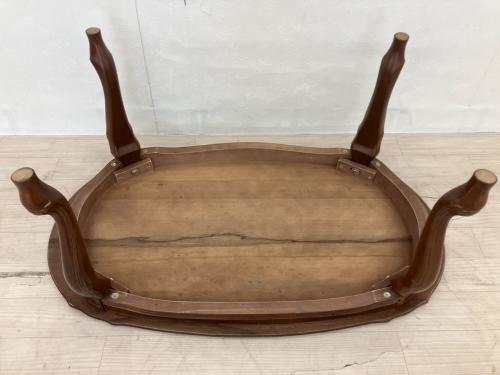 dinos (ディノス) ローテーブル イタリアオーバルテーブル１００ ダークブラウン