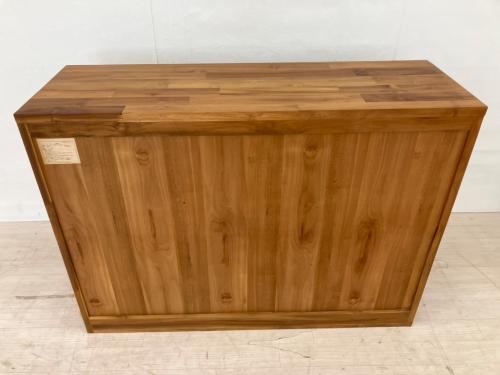 UNICO (ウニコ) シェルフ BREATH ブラウン ワイド チーク材 BREATH