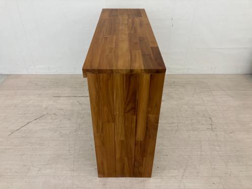 UNICO (ウニコ) シェルフ BREATH ブラウン ワイド チーク材 BREATH