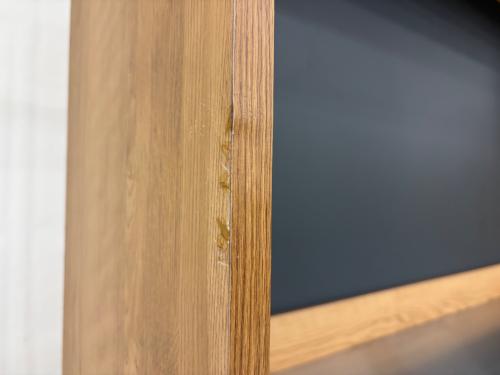 EASY LIFE (イージーライフ) レンジボード 幅:約140㎝ ブラウン GALVA DINING BOARD