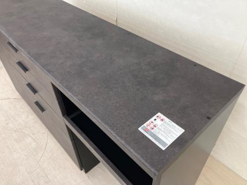 Pamouna (パモウナ) キッチンカウンター RU-S1202R ブラック