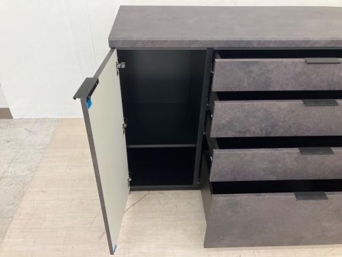 Pamouna (パモウナ) キッチンカウンター RU-S1202R ブラック