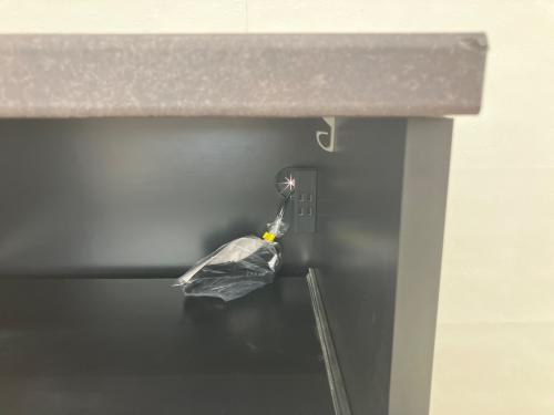 Pamouna (パモウナ) キッチンカウンター RU-S1202R ブラック