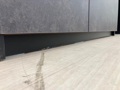 Pamouna (パモウナ) キッチンカウンター RU-S1202R ブラック