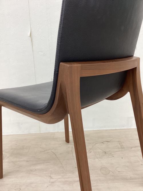 CONDE HOUSE (カンディハウス) ダイニングチェアー ブラック×ブラウン チャレンジ