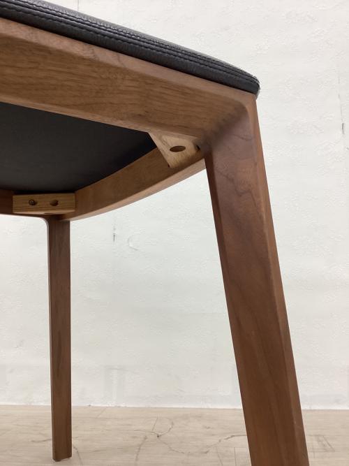 CONDE HOUSE (カンディハウス) ダイニングチェアー ブラック×ブラウン チャレンジ