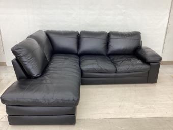 ニトリ カウチソファー ブラック Sステイツ