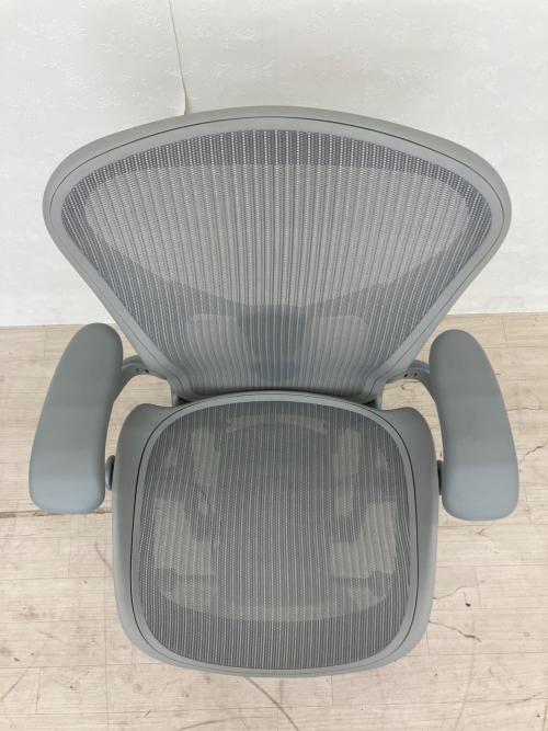 Herman Miller (ハーマンミラー) アーロンチェア AER1B23DW ALPVPRSNADVPBBDVP23101 ポスチャーフィットフル装備 ライトグレー リマスタードモデル