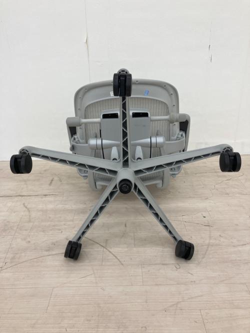 Herman Miller (ハーマンミラー) アーロンチェア AER1B23DW ALPVPRSNADVPBBDVP23101 ポスチャーフィットフル装備 ライトグレー リマスタードモデル