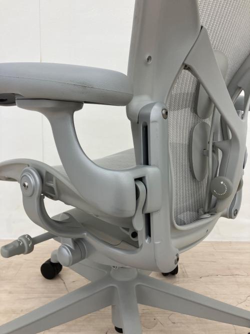 Herman Miller (ハーマンミラー) アーロンチェア AER1B23DW ALPVPRSNADVPBBDVP23101 ポスチャーフィットフル装備 ライトグレー リマスタードモデル