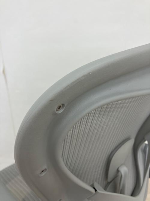 Herman Miller (ハーマンミラー) アーロンチェア AER1B23DW ALPVPRSNADVPBBDVP23101 ポスチャーフィットフル装備 ライトグレー リマスタードモデル