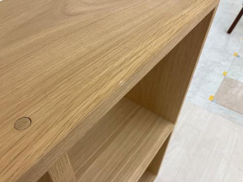 無印良品 (ムジルシリョウヒン) スタッキングシェルフ スタッキングシェルフセット・５段×２列・オーク材 ナチュラル