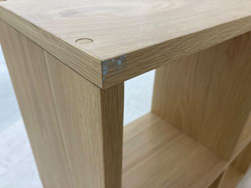 無印良品 (ムジルシリョウヒン) スタッキングシェルフ スタッキングシェルフセット・５段×２列・オーク材 ナチュラル