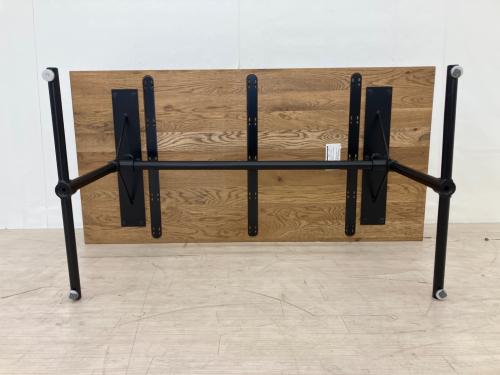 関家具 (セキカグ) ダイニングテーブル ブラウン×ブラック FRAG1400