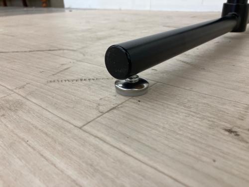 関家具 (セキカグ) ダイニングテーブル ブラウン×ブラック FRAG1400