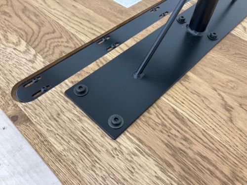 関家具 (セキカグ) ダイニングテーブル ブラウン×ブラック FRAG1400