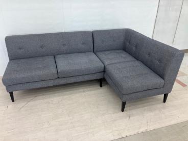 Franc franc (フランフラン) カウチソファー グレー 布 メーネ