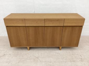 UNICO (ウニコ) キャビネット 幅:約150㎝ ブラウン CORSO（廃盤品）