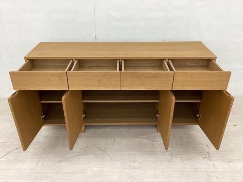 UNICO (ウニコ) キャビネット 幅:約150㎝ ブラウン CORSO（廃盤品）