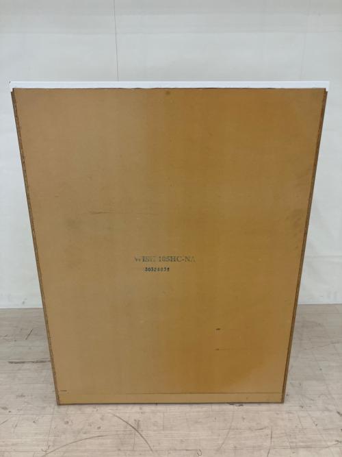 ニトリ ハイチェスト 幅:約105㎝ ホワイト×ナチュラル WISH