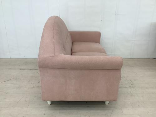 Franc franc (フランフラン) 2人掛けソファー 幅:約130㎝ ピンク コリーヌ