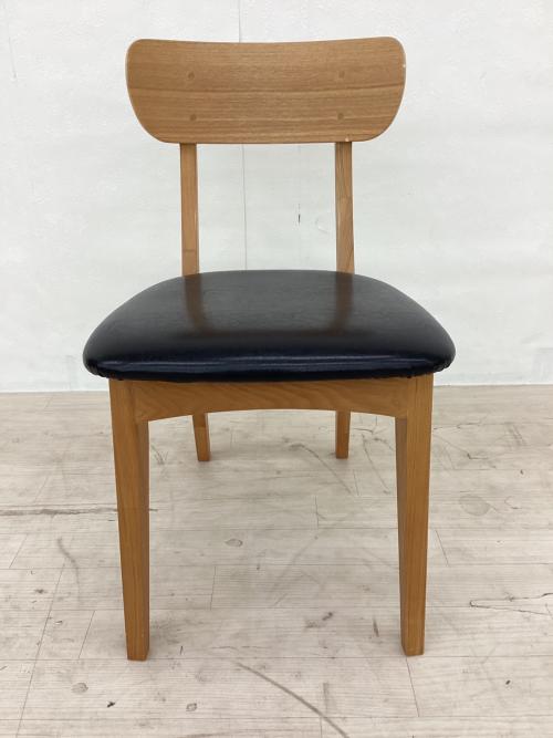 UNICO (ウニコ) ダイニングチェアー ナチュラル×ブラック FIX