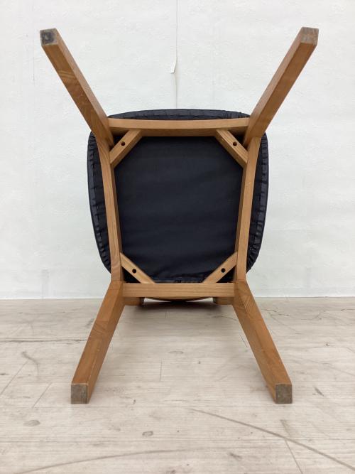 UNICO (ウニコ) ダイニングチェアー ナチュラル×ブラック FIX