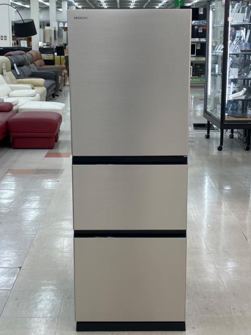 HITACHI (ヒタチ) 3ドア冷蔵庫 R-27SV 2023年製 265L
