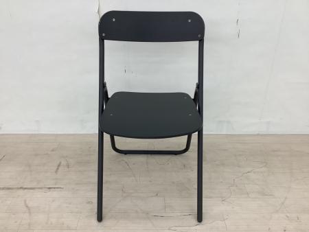無印良品 (ムジルシリョウヒン) チェア ブラック スチールパイプ