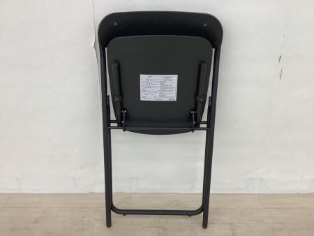 無印良品 (ムジルシリョウヒン) チェア ブラック スチールパイプ